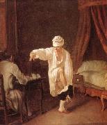 jean Huber Voltaire's Morning Sweden oil painting artist